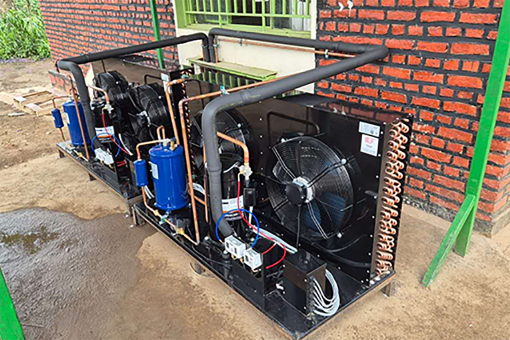 The project of small milk stations in Rwanda
